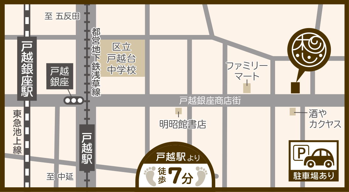横浜戸塚店MAP